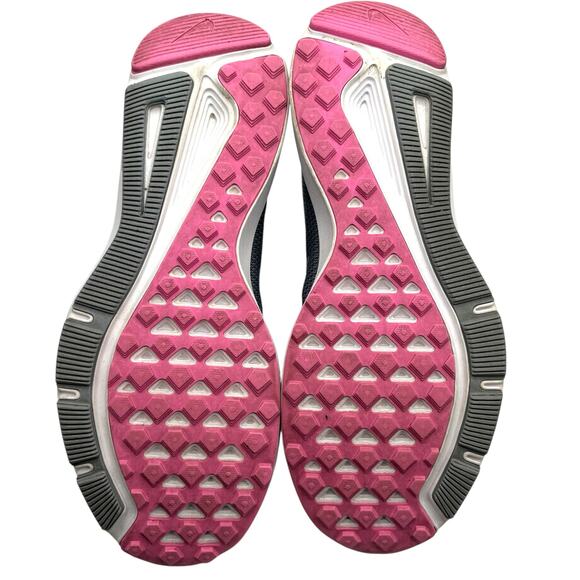 Nike Downshifter 8 Running Shoes Women’s 9.5 Gray Pink Lightweight Athleisure - Picture 5 of 16